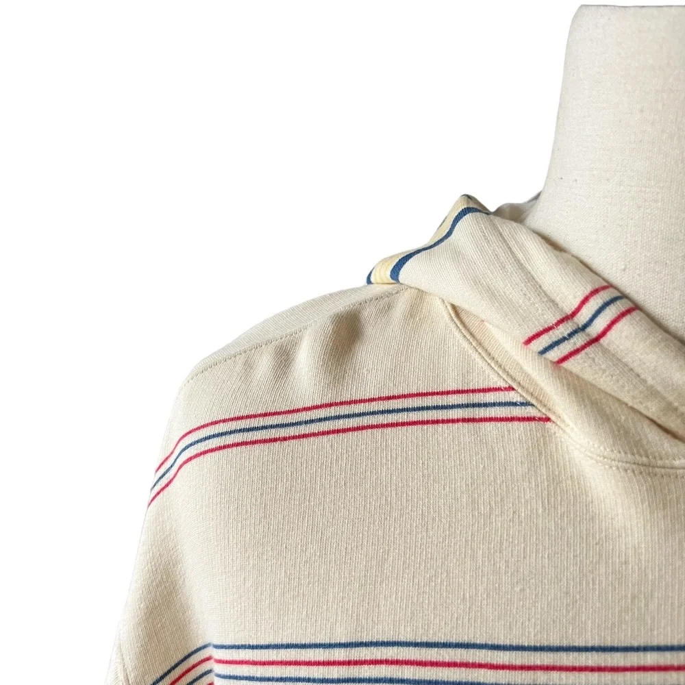 Polo Ralph Lauren Vintage Stripe Hoodie | LARGE NWOT_6